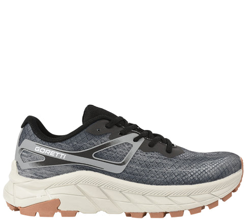 Pantofi sport, barbati, GORETTI, B100-CL27301 gri, textil